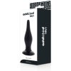 ADDICTED TOYS – prémium fekete anális dugó 14,5 cm