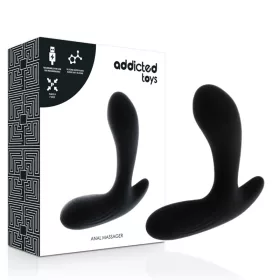 ADDICTED TOYS - vibráló análmasszírozó fekete