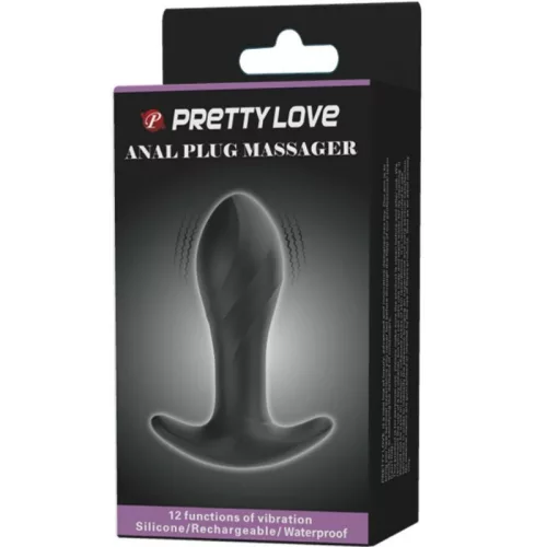 Pretty Love – fekete anál vibrátor prémium élményhez