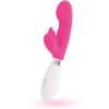 GLOSSY Elvis Pink – prémium nyúl vibrátor érzéki kényelemért