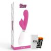 GLOSSY Elvis Pink – prémium nyúl vibrátor érzéki kényelemért