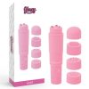 GLOSSY Kurt – stílusos mini masszírozó rózsaszínben