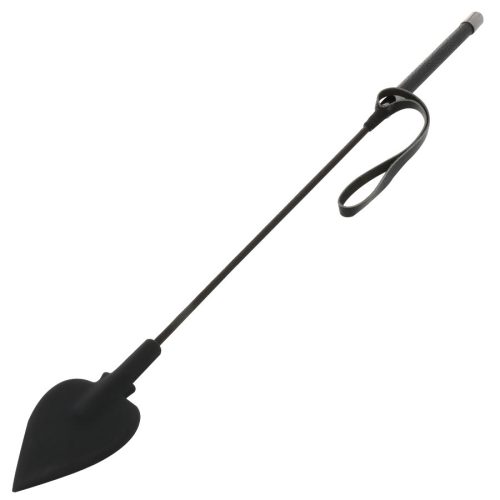 DARKNESS – fekete szilikon ostor 60 cm