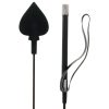 DARKNESS – fekete szilikon ostor 60 cm