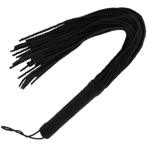 DARKNESS – elegáns fekete kellemes kötöző ostor 50 cm
