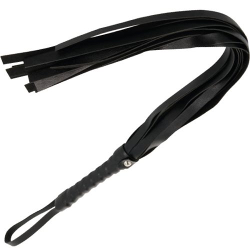 DARKNESS – prémium fekete bondage ostor 45 cm