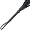 DARKNESS – prémium fekete bondage ostor 45 cm