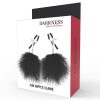 DARKNESS - érzékien stimuláló mellbimbó csipeszek 2 db