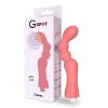 G-SPOT GoHah – prémium G-pontos vibrátor világos pirosban