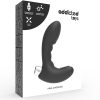 ADDICTED TOYS – újratölthető prosztata vibrátor fekete