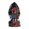 ALL BLACK – 14 cm-es prémium anális plug