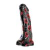 ALL BLACK - elegáns, 22 cm-es prémium dildó
