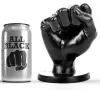 ALL BLACK - 14 cm-es anális maszturbátor