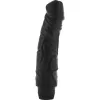 SEVEN CREATIONS – prémium fekete vibrátor 22 cm hosszú