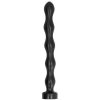 ALL BLACK – prémium anális gyöngyök 41,5 cm
