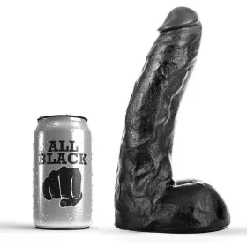 ALL BLACK – 22 cm-es prémium dildó