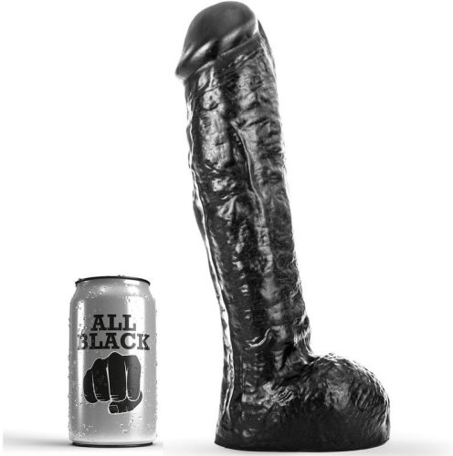 ALL BLACK – 29 cm-es prémium dildó