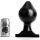 All Black – 22,5 cm-es prémium anális plug