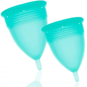   STERCUP – prémium szilikon menstruációs kelyhek S+L aquamarine