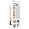 BASECOCK – valósághű, állítható távirányítós vibrátor 20 cm