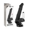 BASECOCK – élethű állítható távirányítós vibrátor 20 cm