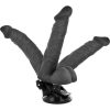 BASECOCK – élethű állítható távirányítós vibrátor 20 cm