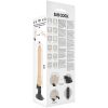 Basecock – valósághű vibrátor távirányítóval 19,5 cm