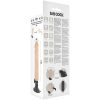 BASECOCK – valósághű vibrátor távirányítóval, 21 cm