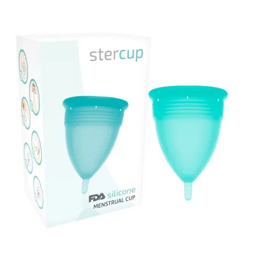 STERCUP - FDA minősített szilikon menstruációs bögre, S méret