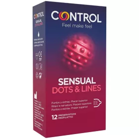 CONTROL – érzéki pöttyök és vonalak 12 db-os készlet