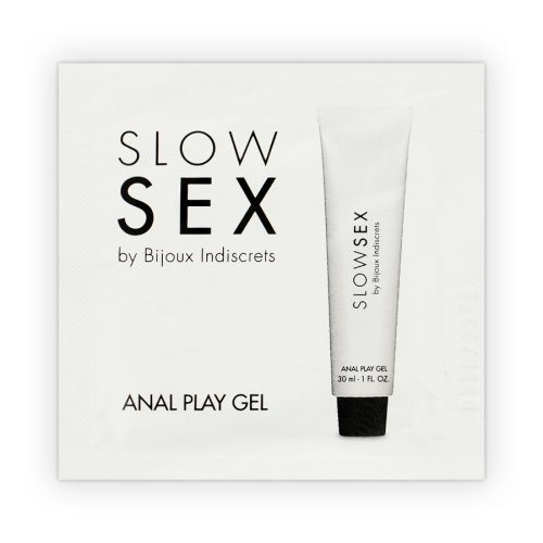 Bijoux - lassú szex anális játék zselé egyadagos 