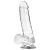 X RAY – átlátszó, rugalmas szexuális segédeszköz 18,5 cm