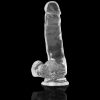 X RAY – átlátszó, rugalmas szexuális segédeszköz 18,5 cm