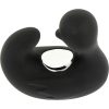 BLACK&SILVER – újratölthető szilikon csiklóizgató hüvely