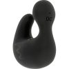 BLACK&SILVER – újratölthető szilikon csiklóizgató hüvely