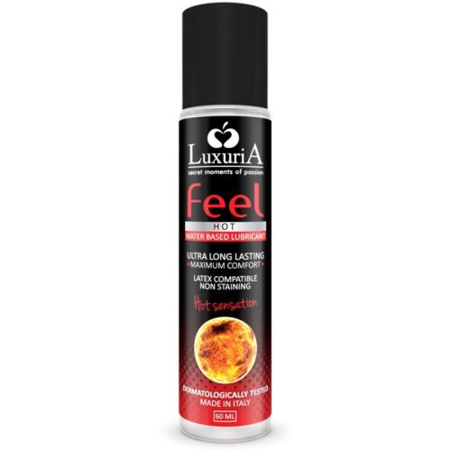INTIMATELINE - Luxuria Feel Hot – vízbázisú síkosító 60 ml