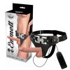 Harness Attraction Emmett - realisztikus vibrátor 16,5 cm