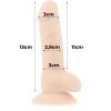 Cock Miller - 13 cm-es rugalmas szilikon pénisz
