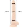 COCK MILLER – alakítható szilikon pénisz 24 cm