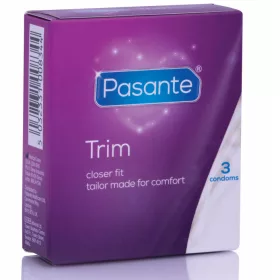 Pasante Thin Trim – prémium vékony óvszer, 3 darabos
