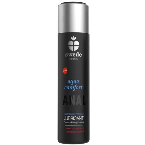 SWEDE Aqua Comfort – prémium vízbázisú anál síkosító 120 ml