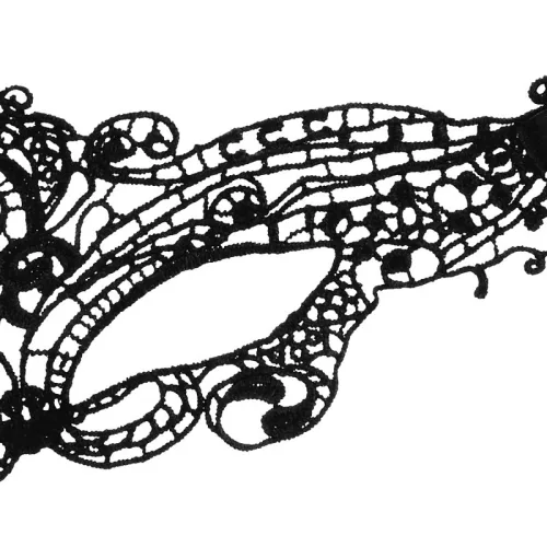 COQUETTE CHIC DESIRE – fekete csipke szexi maszk