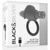 BLACK&SILVER – prémium vibráló gyűrű 10 üzemmóddal