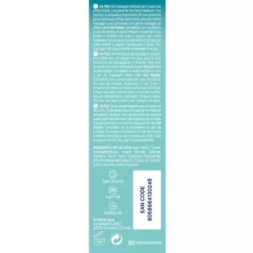 CONTROL – 3 az 1-ben jéghatású síkosító gél, 200 ml