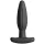 Electrastim – kis szilikon anál dugó elegáns fekete színben
