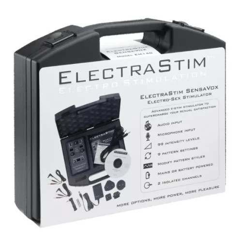 ELECTRASTIM SENSAVOX – érzéki E-stim stimulátor