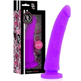   DELTA CLUB – prémium lila dildo orvosi szilikonból, 17 cm