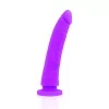 DELTA CLUB – prémium lila dildo orvosi szilikonból, 17 cm