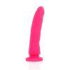 DELTA CLUB - szilikon dildó felcsatolóval 17 cm rózsaszín