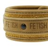 Fetish Submissive Origen – vegán bőr boka bilincsek neoprén béléssel